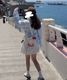 【 DEVICE select 】 トートバッグ 大容量 レディース ドット柄 A4 軽量 ドローストリング エコバッグ 旅行 海 韓国 ファッション TA1462B