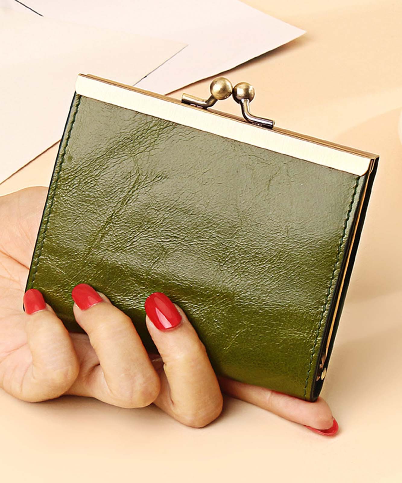 DEVICE select 本革 パステルカラー マネークリップ メンズ レディース ユニセックス