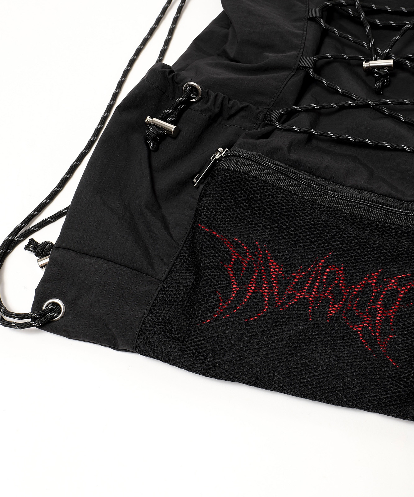 DEVICE × ゆーすけコラボ 】 Savadge刺繍ロゴ ナップサック A4 大容量