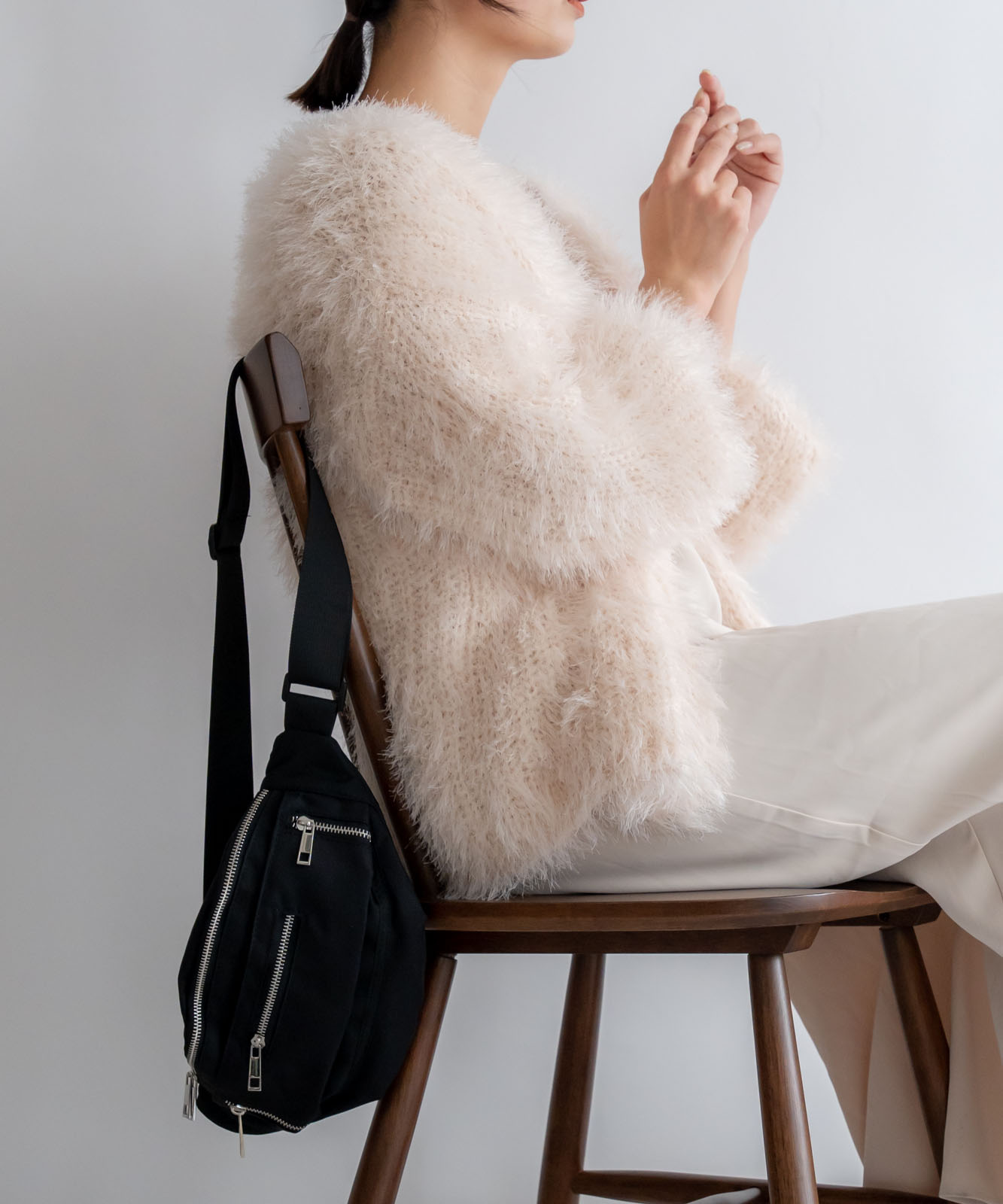 DEVICE × ユウコラボ 】 Rename ZIP デザイン ウエストバッグ ウエスト