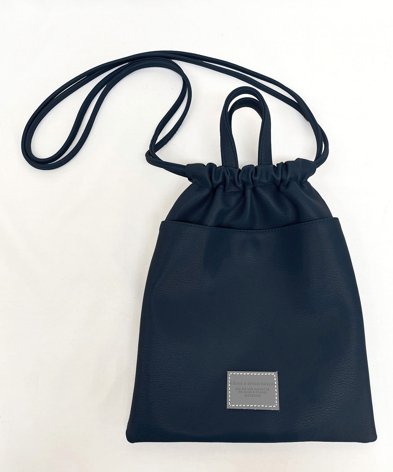 【SPRUCE】 SPRUCE シンプル巾着ショルダー メンズ レディース ユニセックス おしゃれ 大容量 軽量 通学 通勤 韓国ストリート C221036