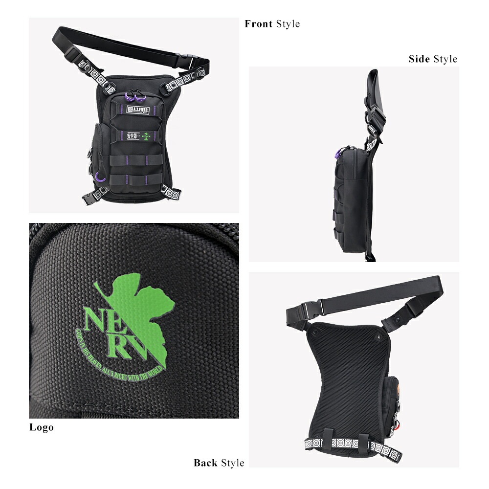 DEVICE × A.T.FIELD CORDURA レッグポーチ DLN80068