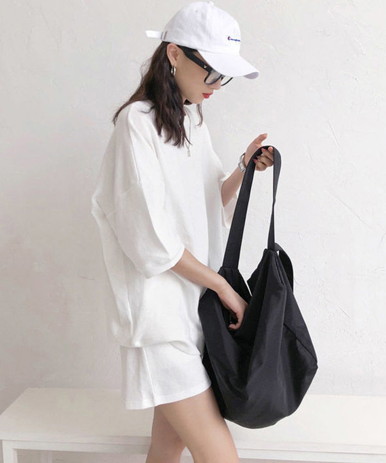 DEVICE select ショートパンツ+トップス2点セットのルームウェア セットアップ メンズ レディース