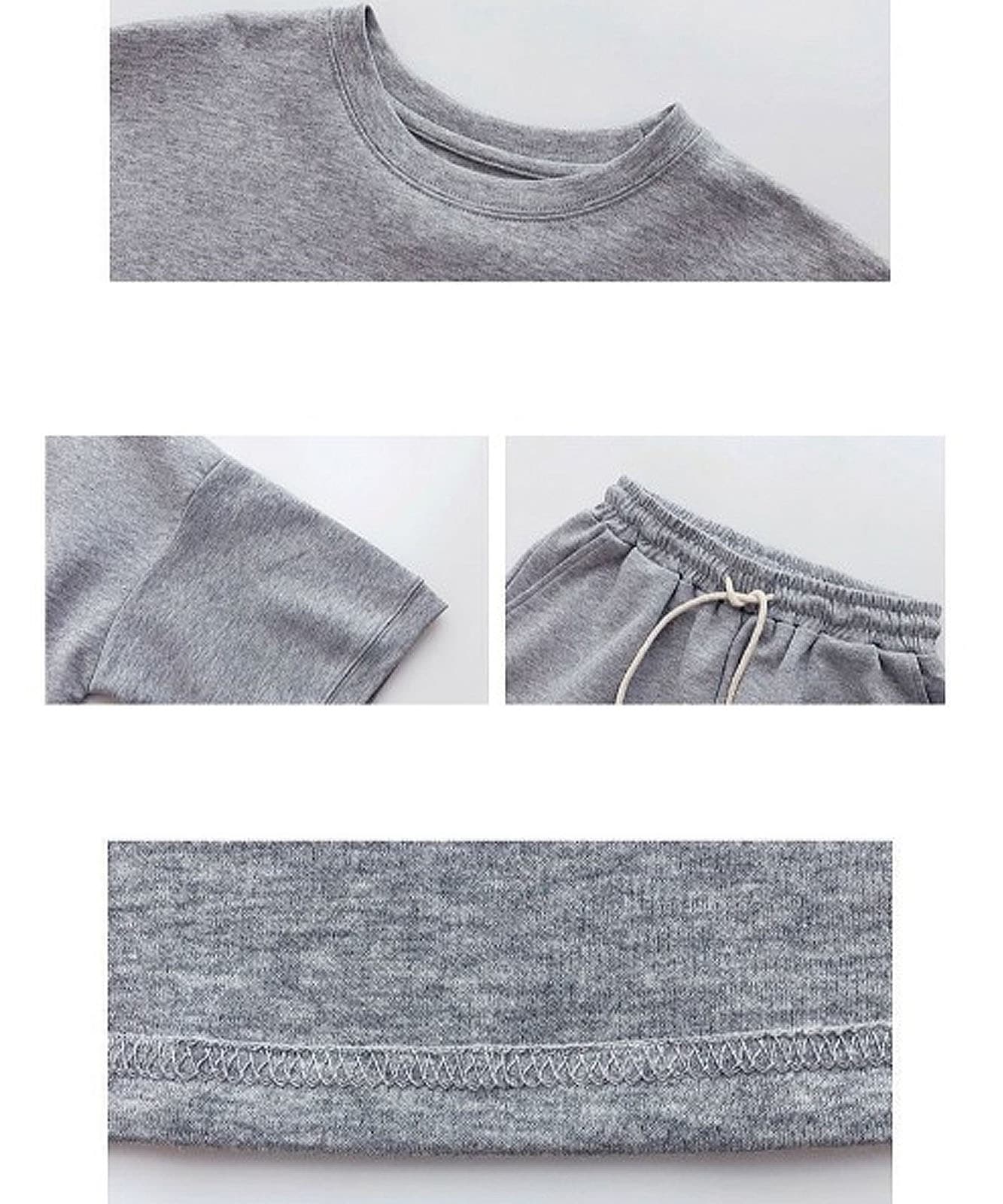 DEVICE select ショートパンツ+トップス2点セットのルームウェア セットアップ メンズ レディース