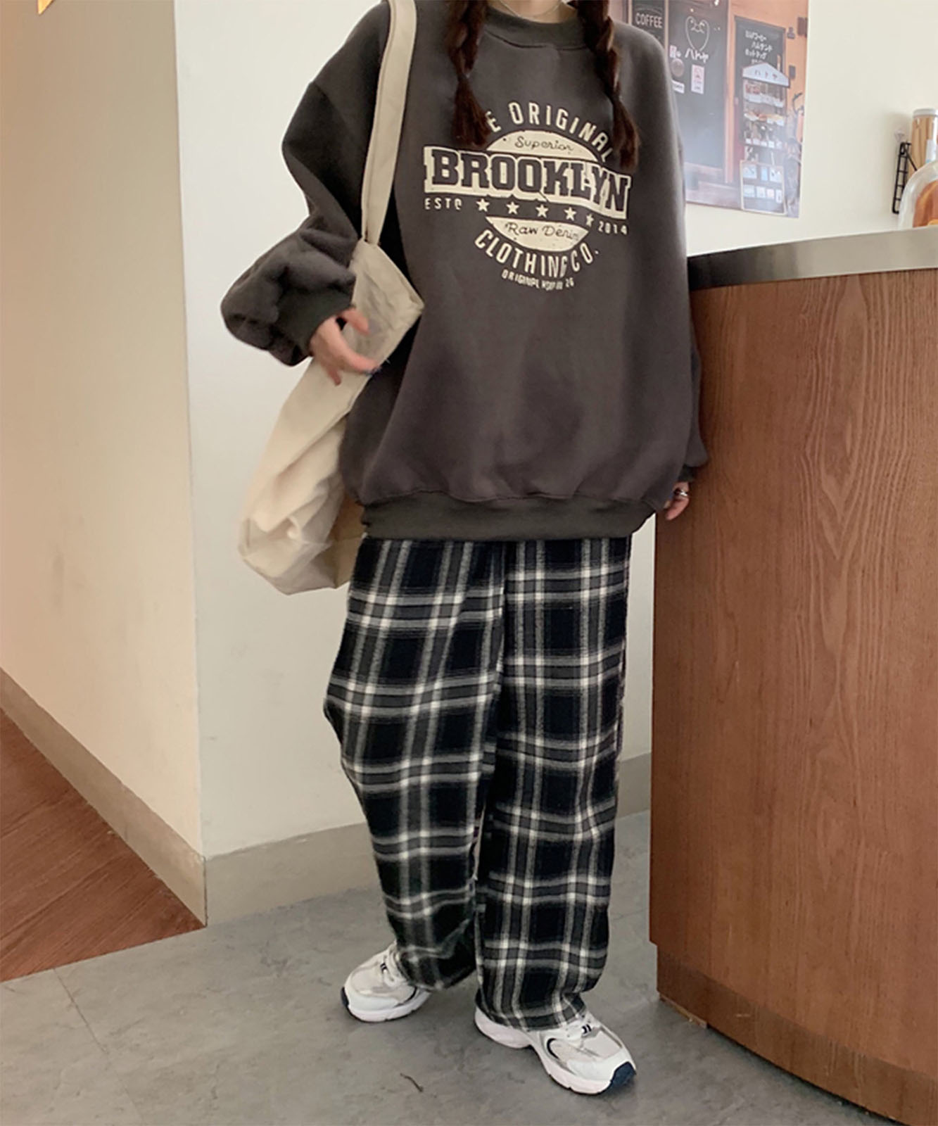 DEVICE select ビッグシルエット プルオーバースウェット メンズ レディース