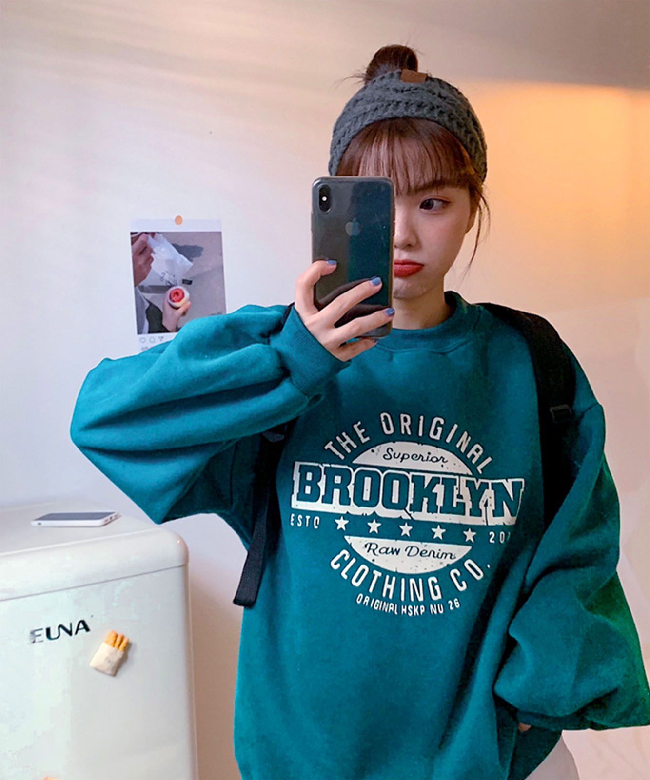 DEVICE select ビッグシルエット プルオーバースウェット メンズ レディース