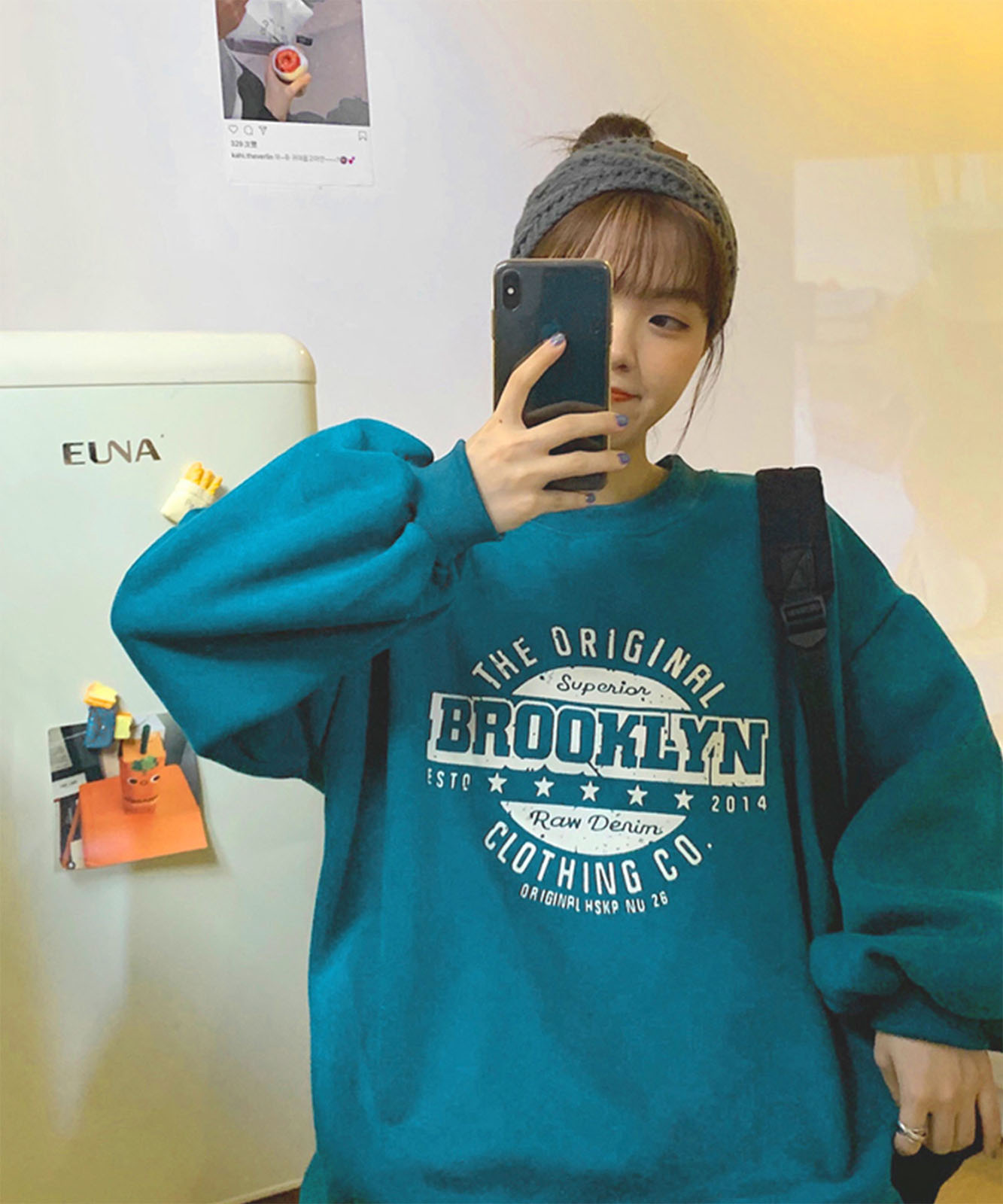 DEVICE select ビッグシルエット プルオーバースウェット メンズ レディース