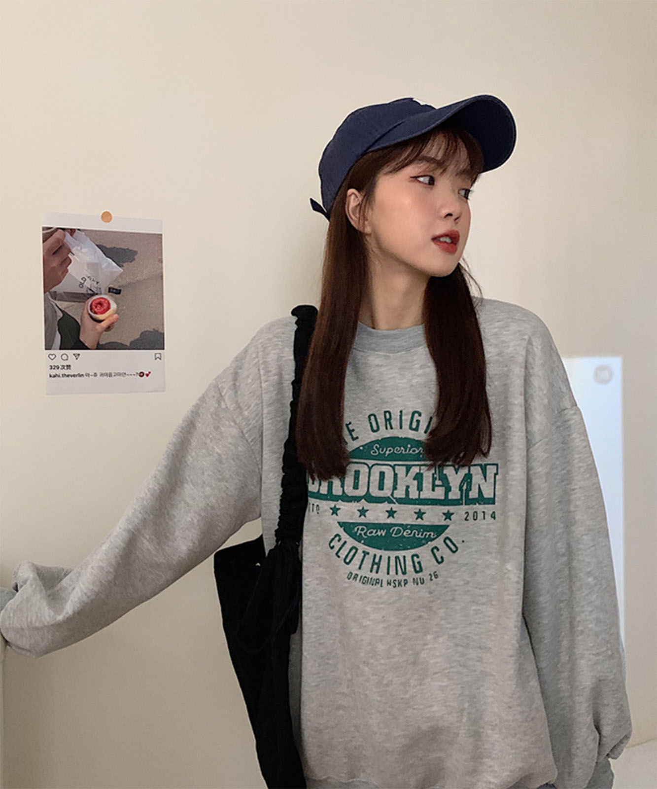 DEVICE select ビッグシルエット プルオーバースウェット メンズ レディース