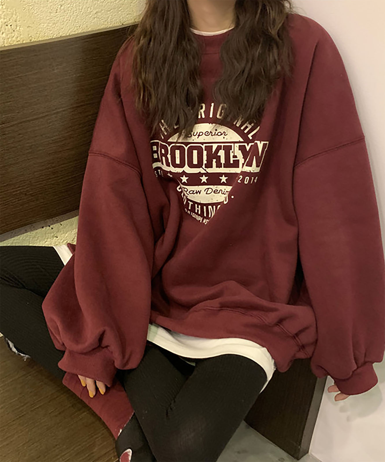 DEVICE select ビッグシルエット プルオーバースウェット メンズ レディース