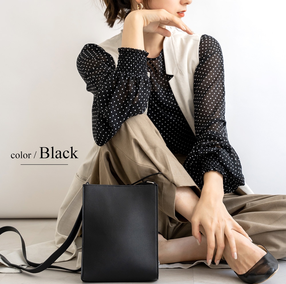 DEVICE × ユウコラボ 】 ビッグ スクエア ショルダーバッグ メンズ