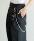 【 DEVICE 】 クロス キーリング バッグチャーム ウォレットチェーン チェーンベルト セット Y2K グランジ 韓国ストリート メンズ レディース DPG26027