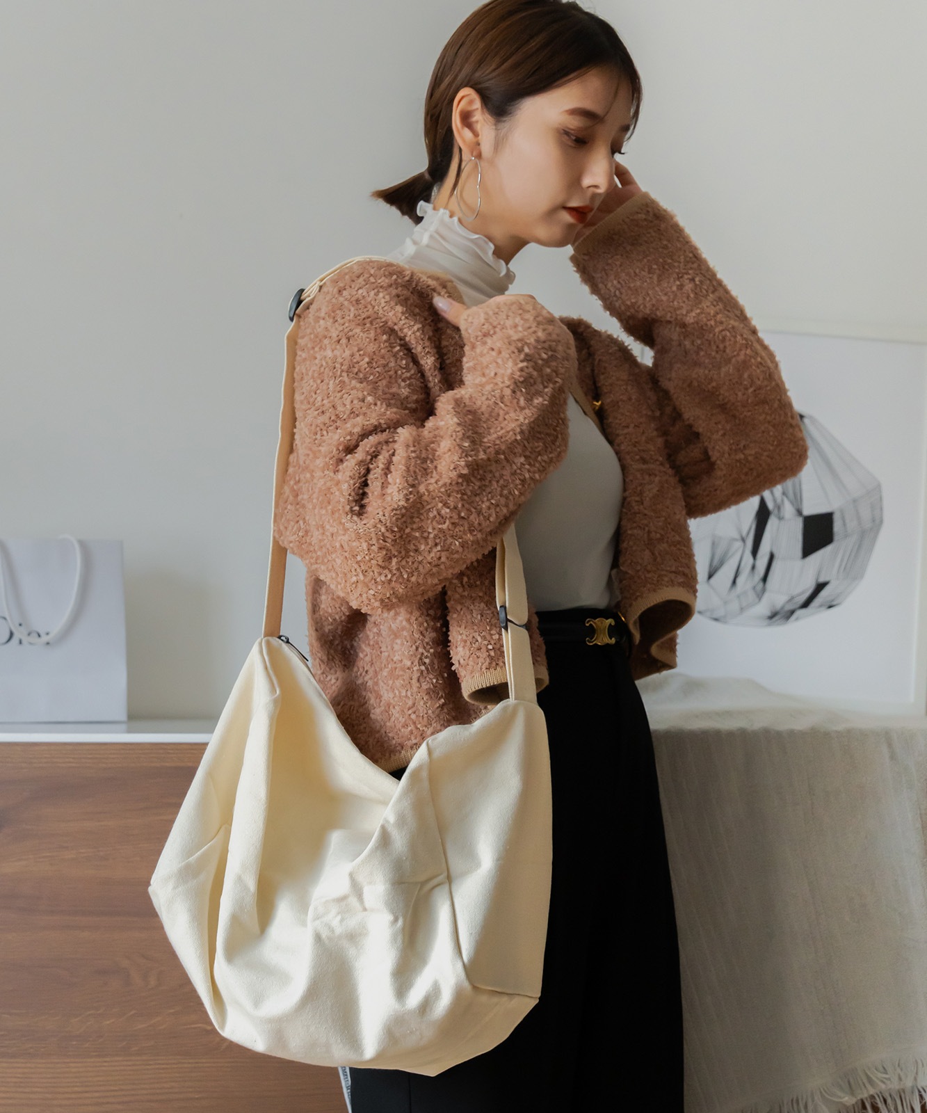 Rename キャンバス ショルダーバッグ