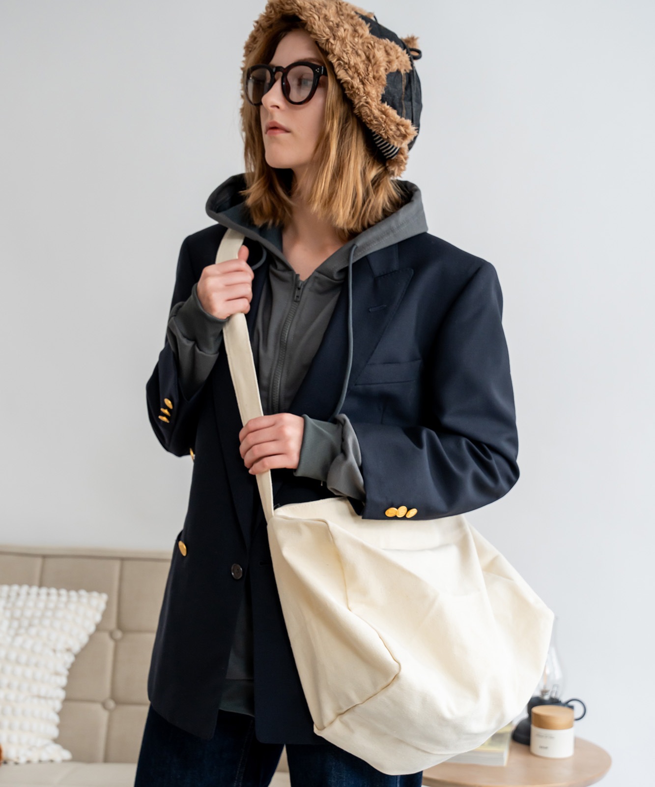 Rename キャンバス ショルダーバッグ