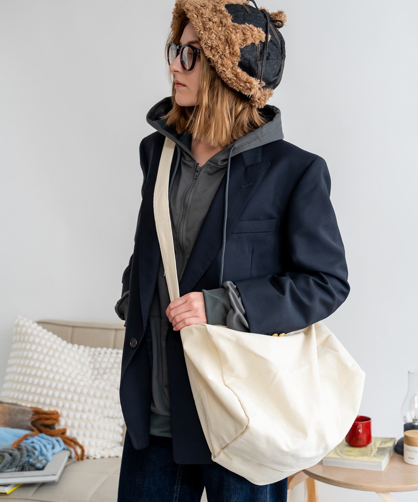 Rename キャンバス ショルダーバッグ