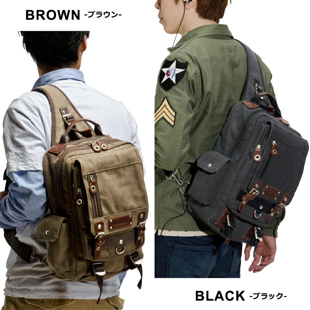 DEVICE Access メガボディショルダーバッグ