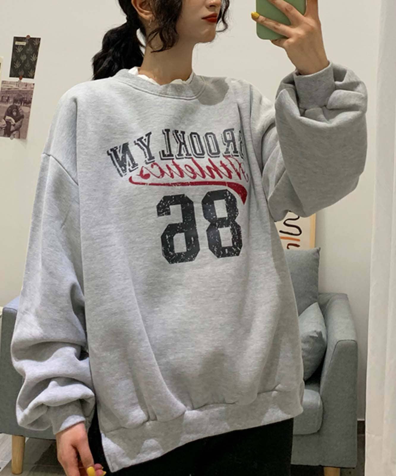 DEVICE select ブルックリン ルーズスウェット メンズ レディース