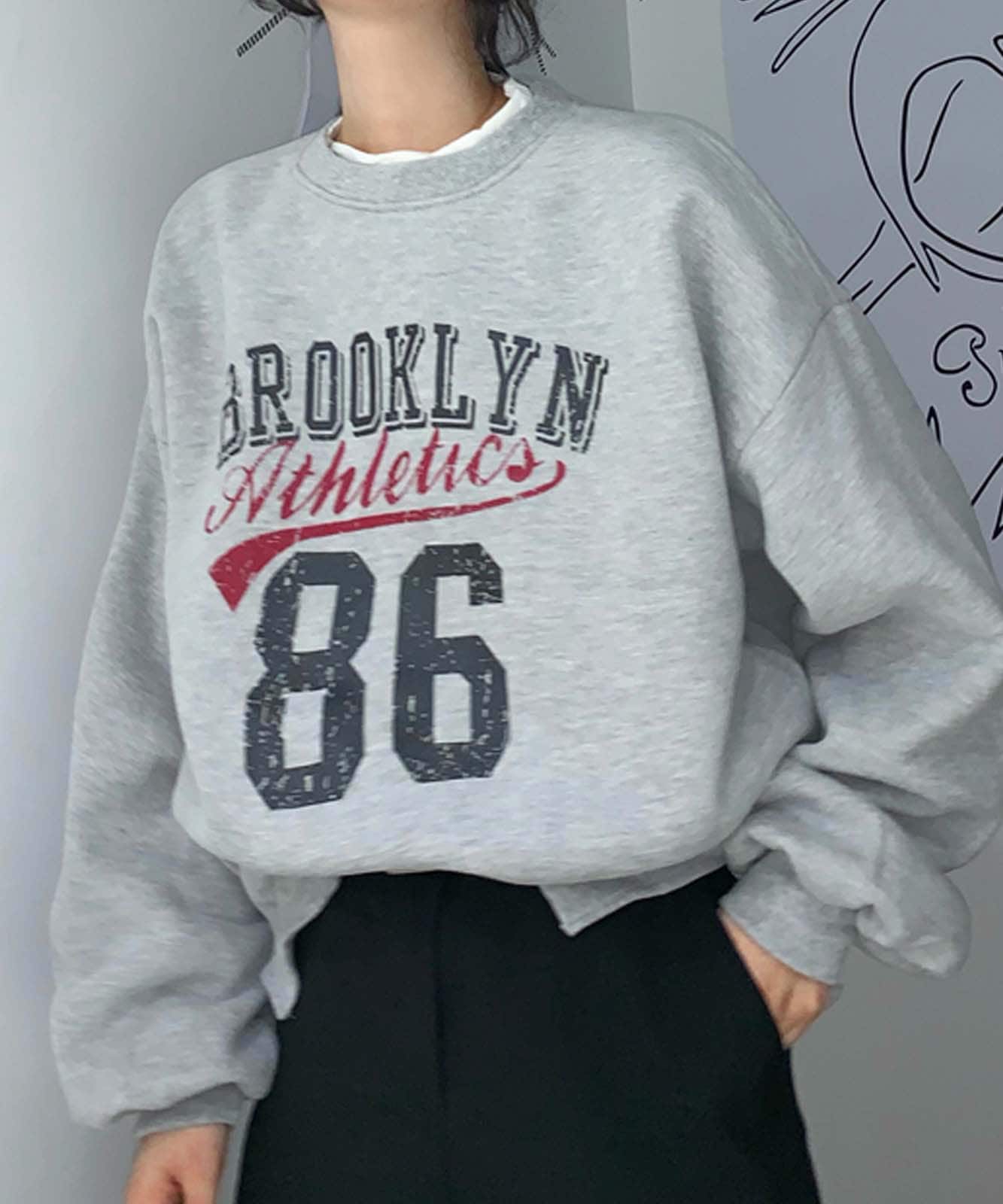 DEVICE select ブルックリン ルーズスウェット メンズ レディース