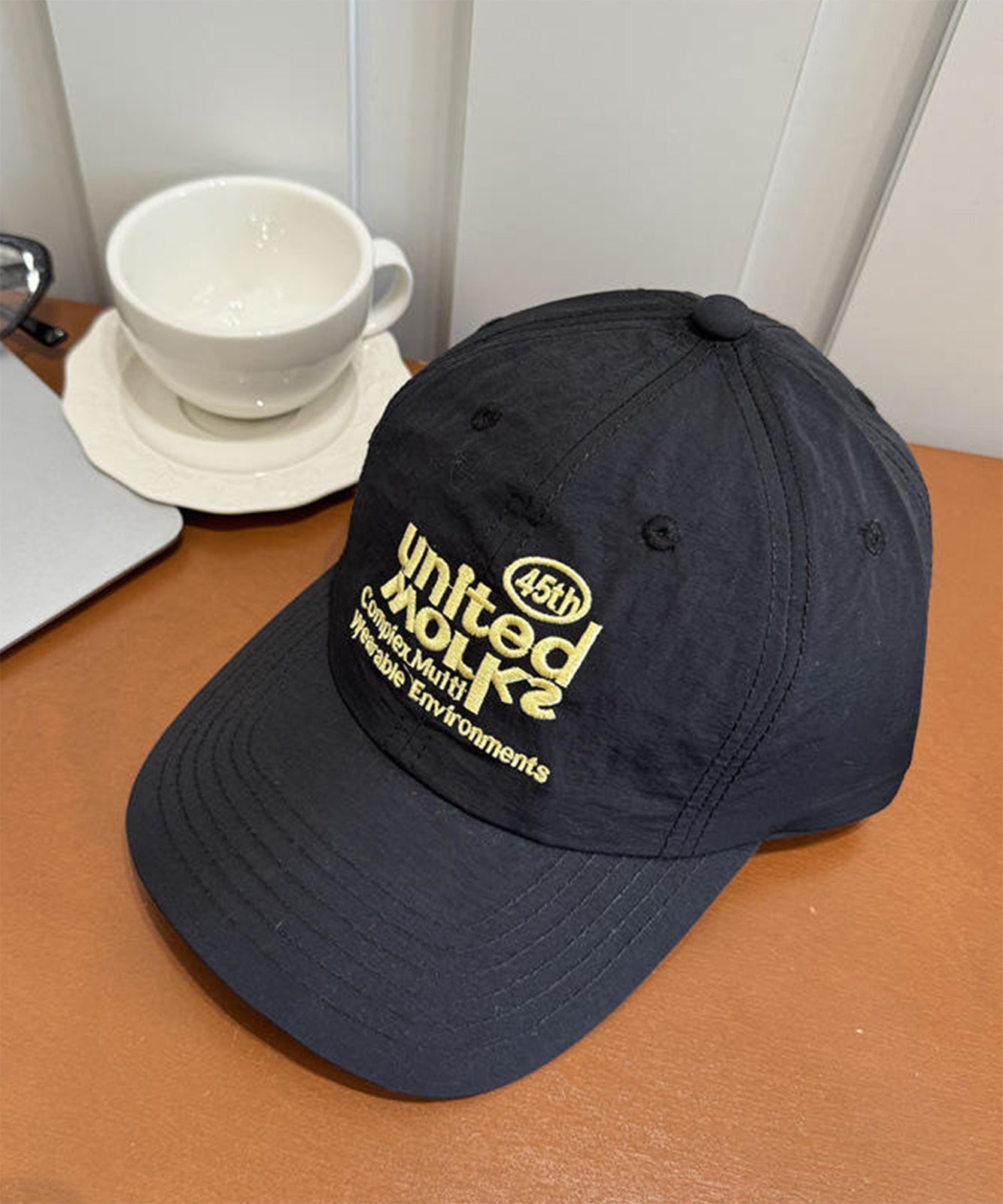【 DEVICE select 】 キャップ 帽子 ロゴ刺繍 ベースボールキャップ ヴィンテージライク ストリート Y2K 韓国ファッション メンズ レディース TA1717F