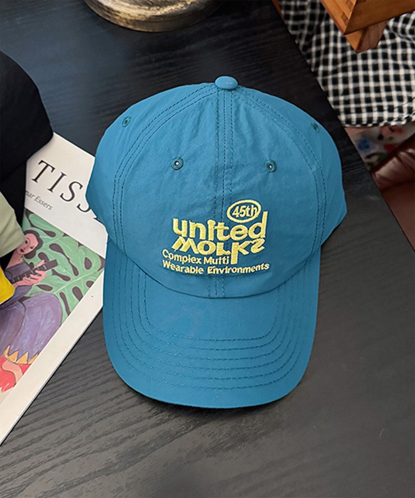 【 DEVICE select 】 キャップ 帽子 ロゴ刺繍 ベースボールキャップ ヴィンテージライク ストリート Y2K 韓国ファッション メンズ レディース TA1717F