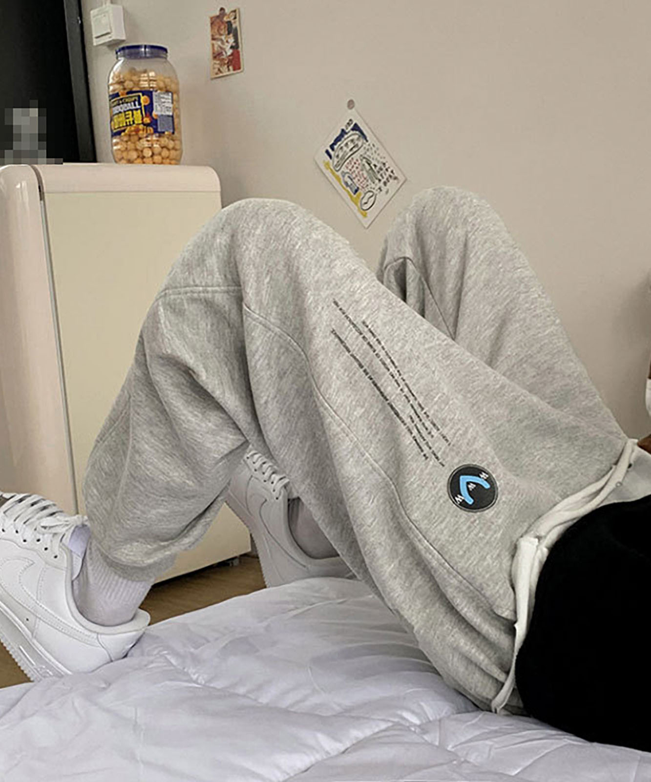 DEVICE select シンプルロゴ スウェットパンツ メンズ レディース ユニセックス