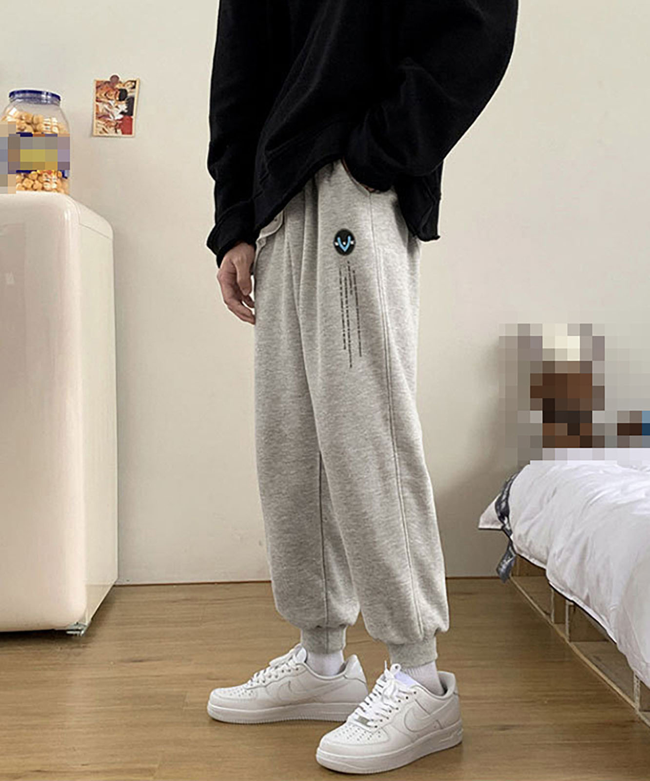 DEVICE select シンプルロゴ スウェットパンツ メンズ レディース ユニセックス