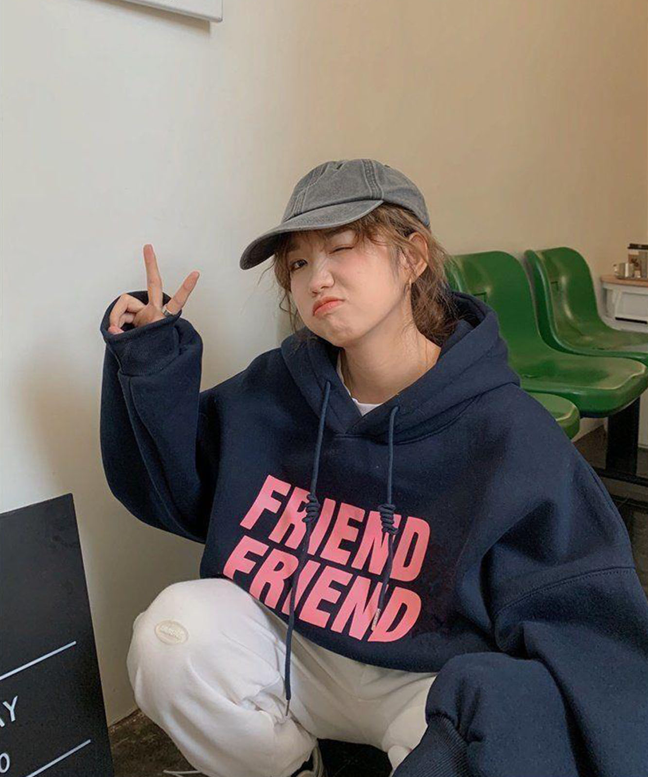 DEVICE select ビックシルエット プリントロゴ パーカー スウェット メンズ レディース ユニセックス