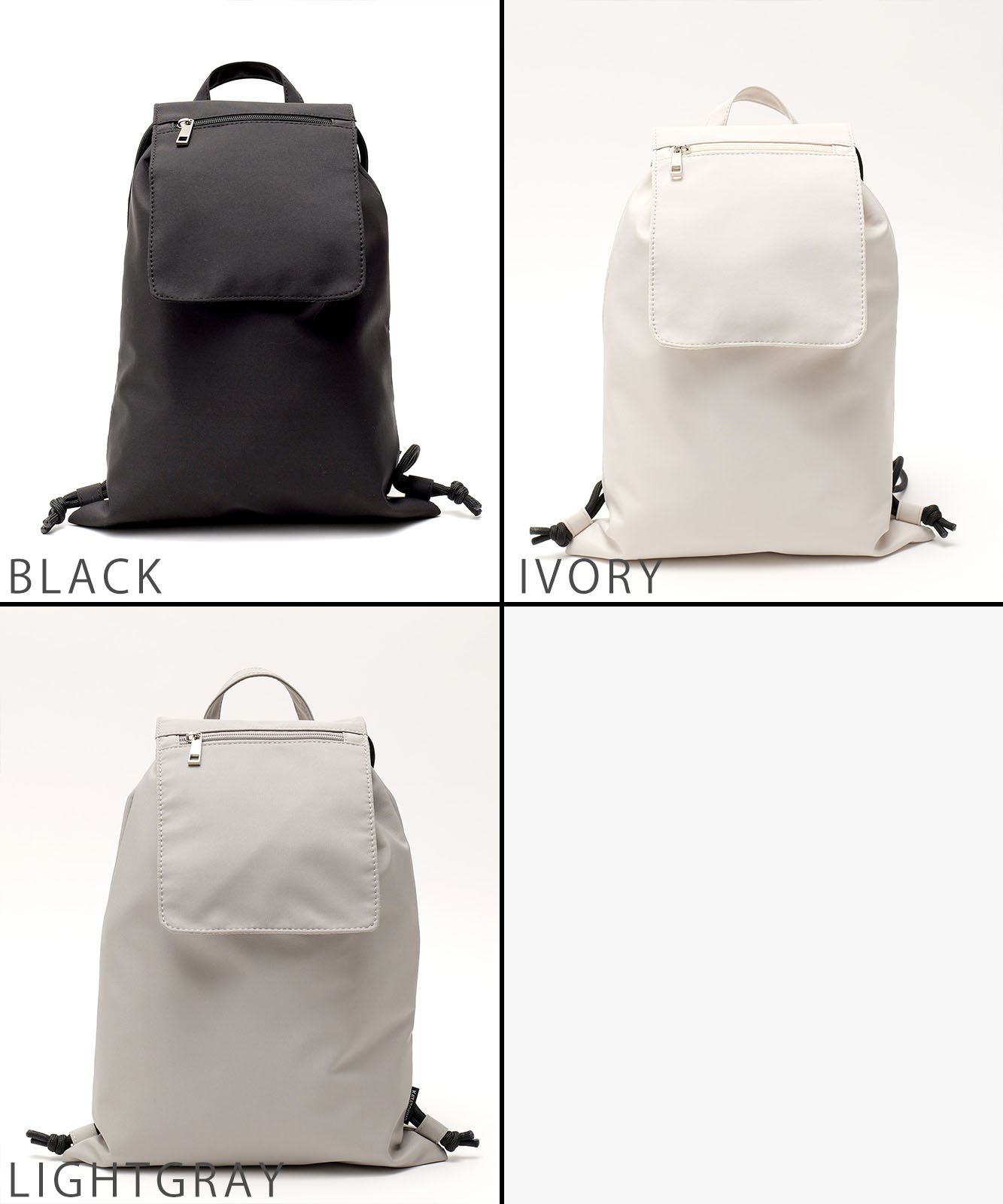 かぶせナップサック リュック デイパック ナイロン メンズ レディース