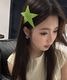 【 DEVICE select 】 ヘアクリップ 星型 大きめ スター ラメ ヘアアクセサリー Y2K 韓国 メンズ レディース ユニセックス TA1719F