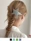 【 DEVICE select 】 ヘアクリップ 星型 大きめ スター ラメ ヘアアクセサリー Y2K 韓国 メンズ レディース ユニセックス TA1719F