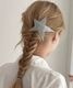 【 DEVICE select 】 ヘアクリップ 星型 大きめ スター ラメ ヘアアクセサリー Y2K 韓国 メンズ レディース ユニセックス TA1719F