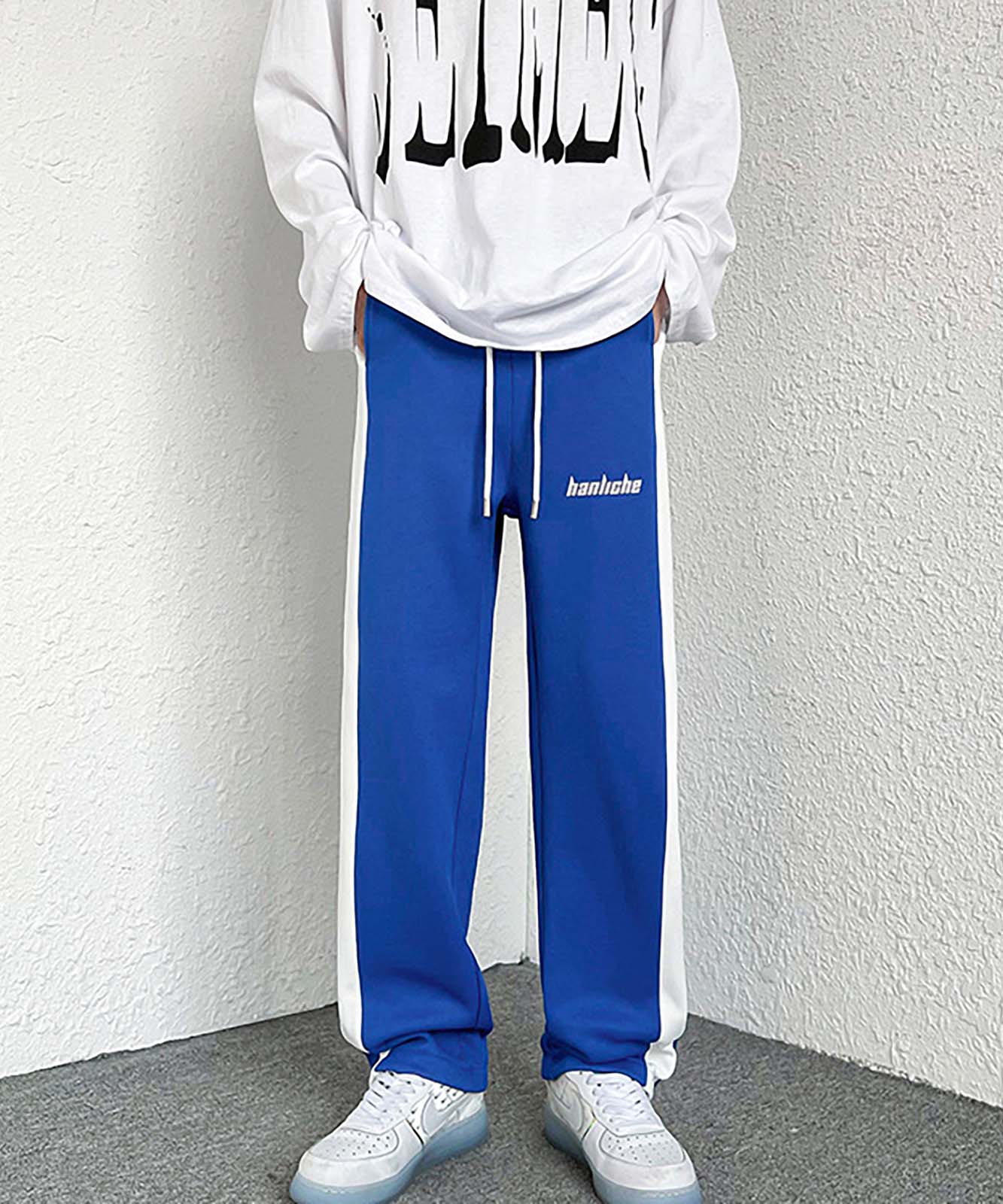 DEVICE select シンプルレター スウェットパンツ メンズ レディース