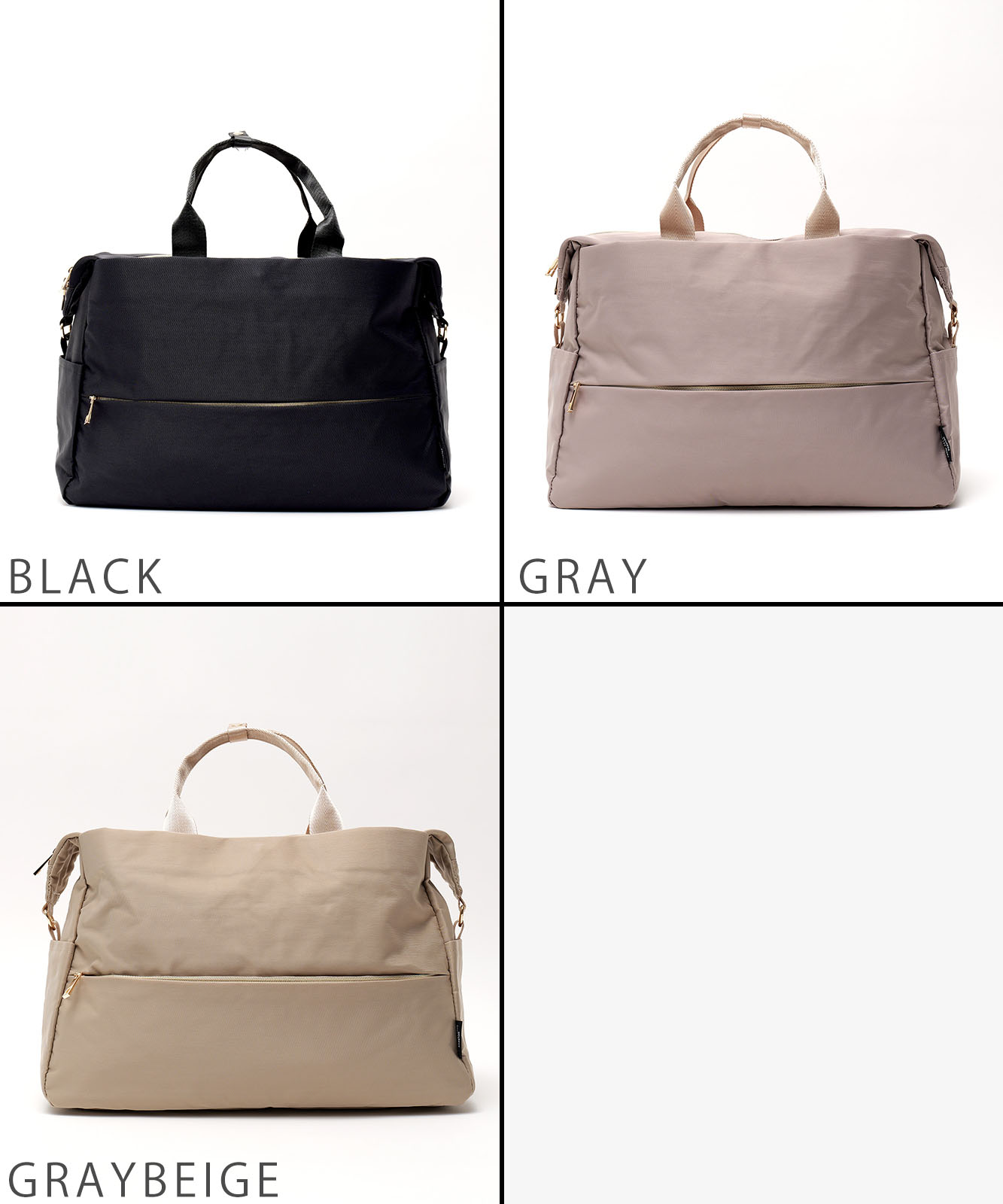 隠しジップ 2WAY ボストン ショルダーバッグ メンズ レディース