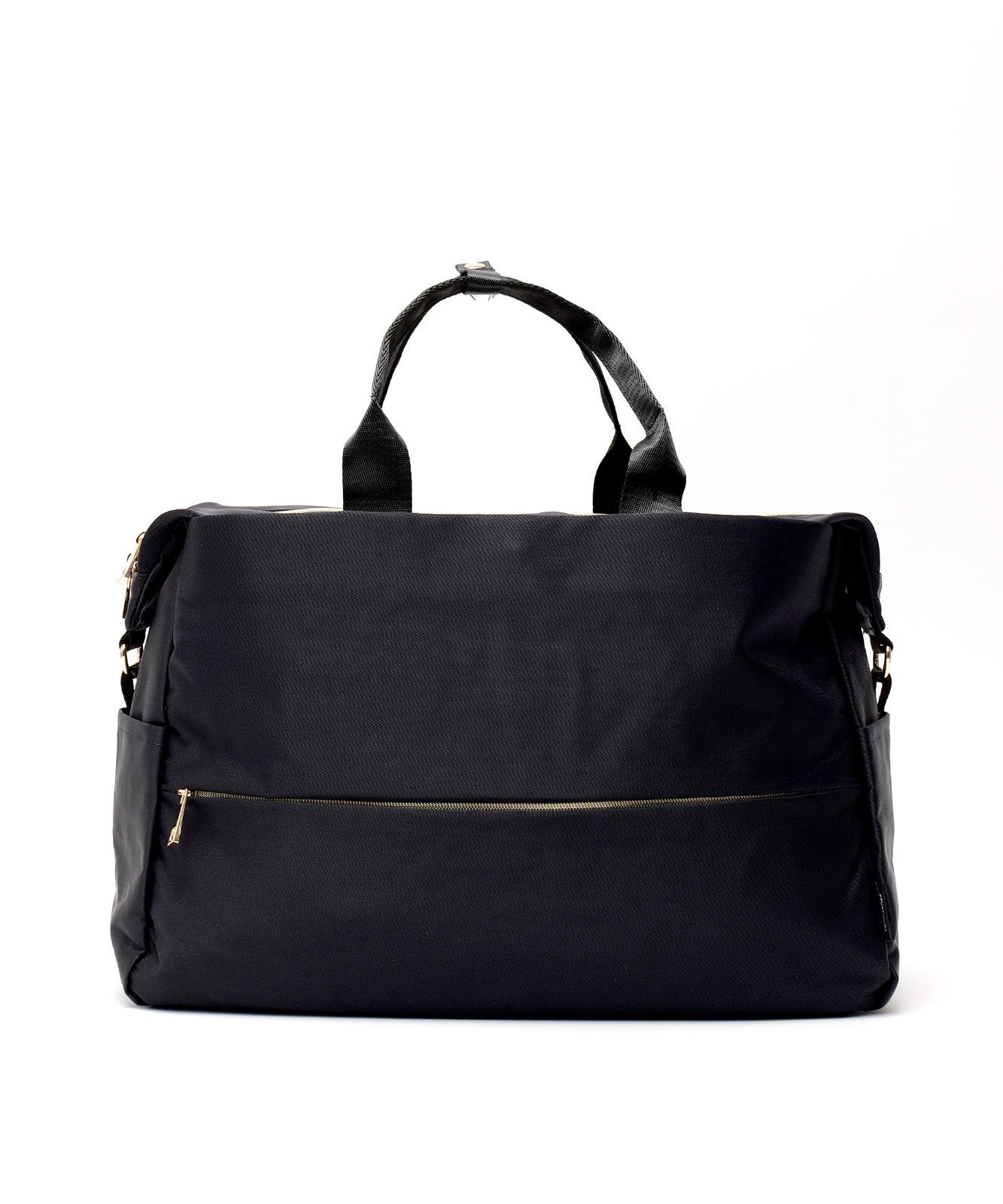 隠しジップ 2WAY ボストン ショルダーバッグ メンズ レディース