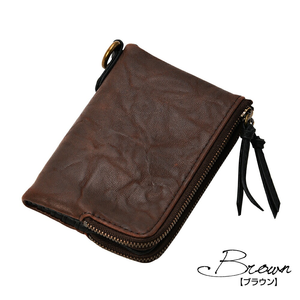 DEVICE gland 二つ折りミニ財布