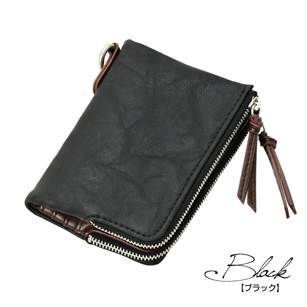 DEVICE gland 二つ折りミニ財布