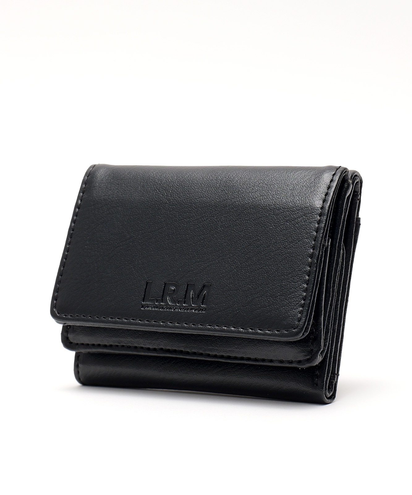 L.R.M フェイクレザー コンパクト財布 合皮 メンズ レディース CMK1097