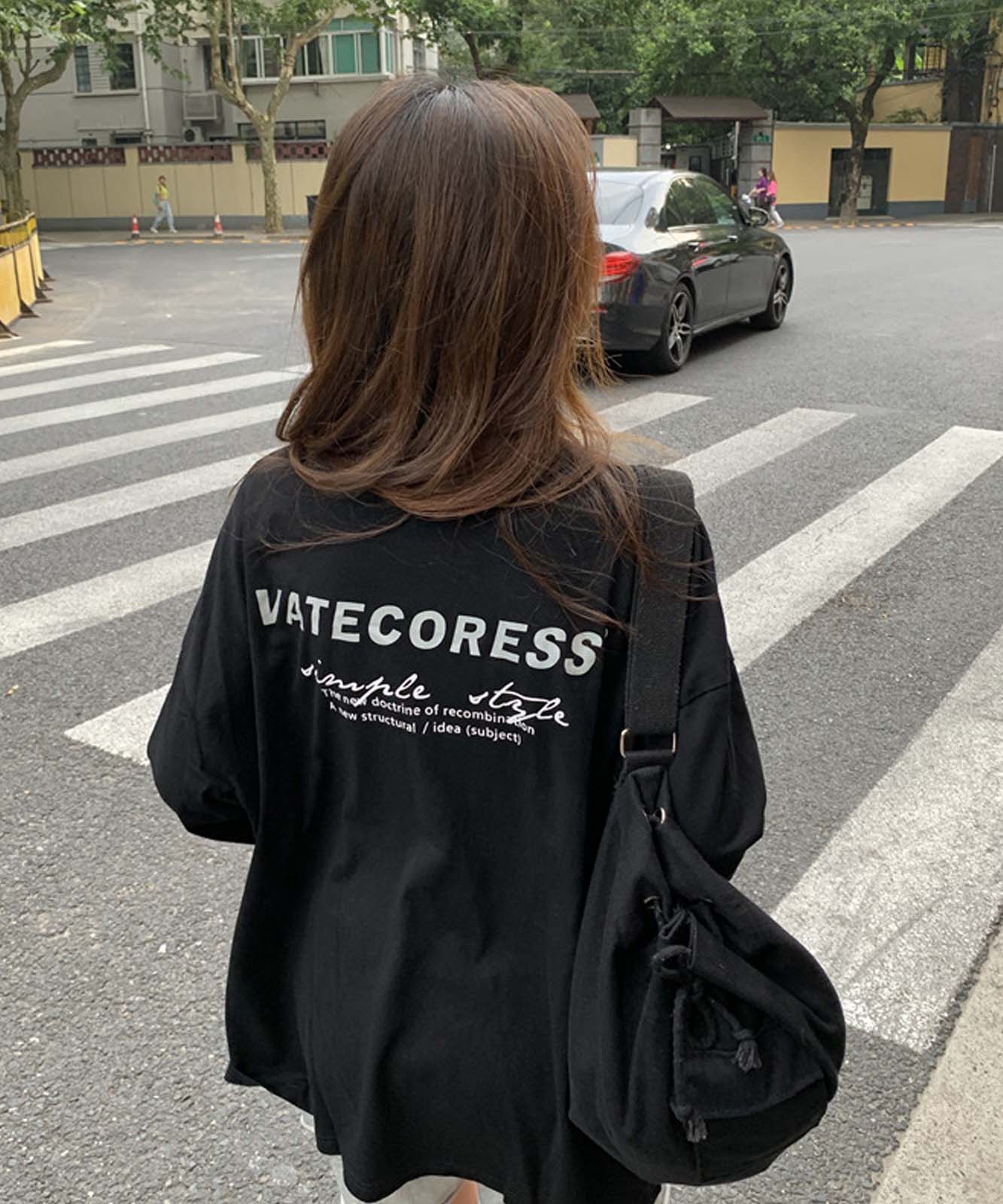 DEVICE select 英字プリント ビッグサイズロンT メンズ レディース