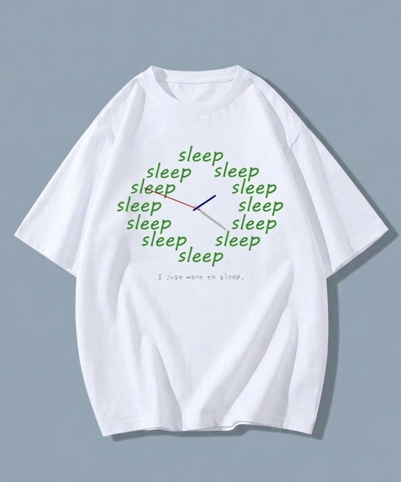 【 DEVICE select 】 SLEEP グラフィック プリント Tシャツ 半袖 オーバーサイズ ビッグシルエット 韓国 ストリート メンズ レディース ユニセックス TA1722T