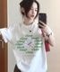 【 DEVICE select 】 SLEEP グラフィック プリント Tシャツ 半袖 オーバーサイズ ビッグシルエット 韓国 ストリート メンズ レディース ユニセックス TA1722T
