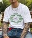 【 DEVICE select 】 SLEEP グラフィック プリント Tシャツ 半袖 オーバーサイズ ビッグシルエット 韓国 ストリート メンズ レディース ユニセックス TA1722T