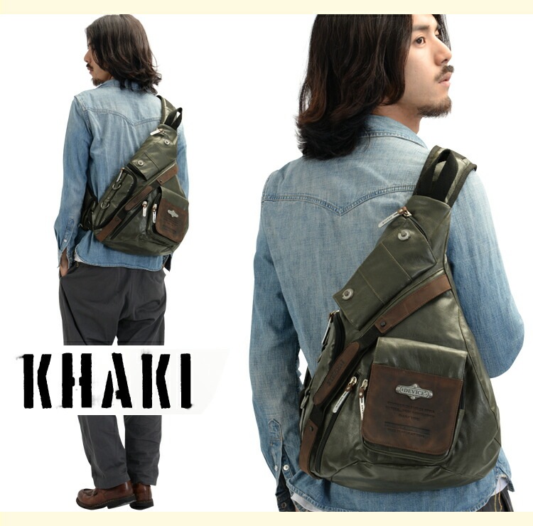 DEVICE gear トライアングルボディバッグ