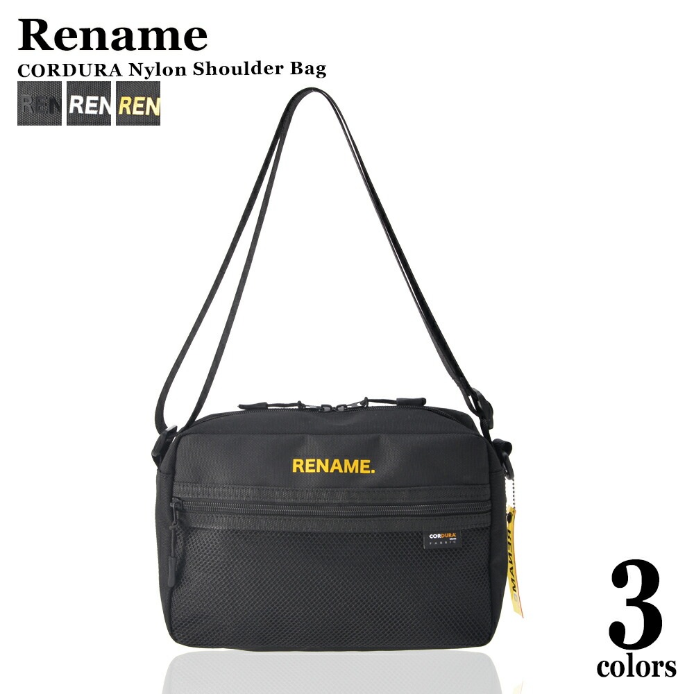 Rename CORDURAナイロン ショルダーバッグ