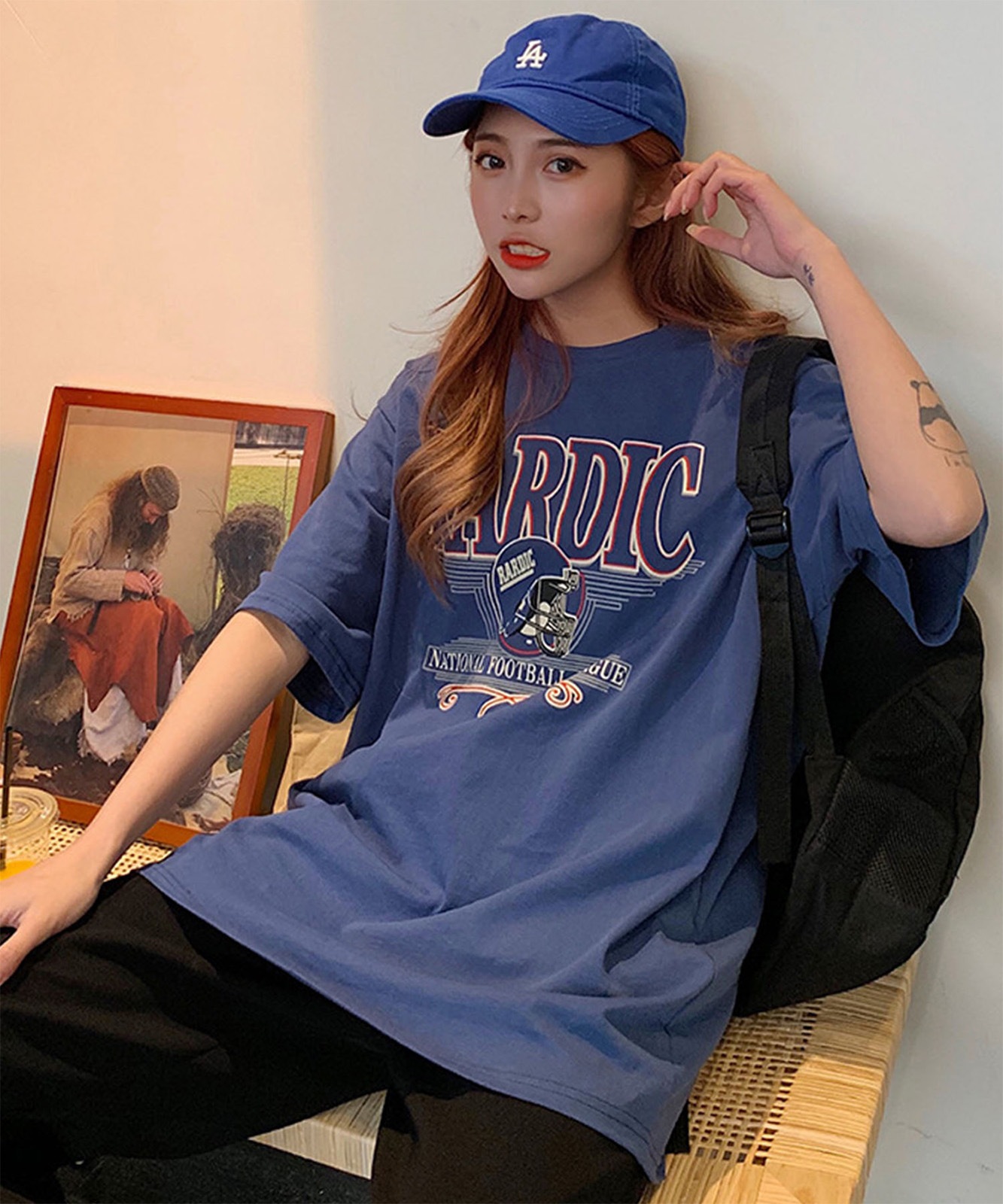 DEVICE select アメリカン ヴィンテージ ストリート ハーフTシャツ メンズ レディース