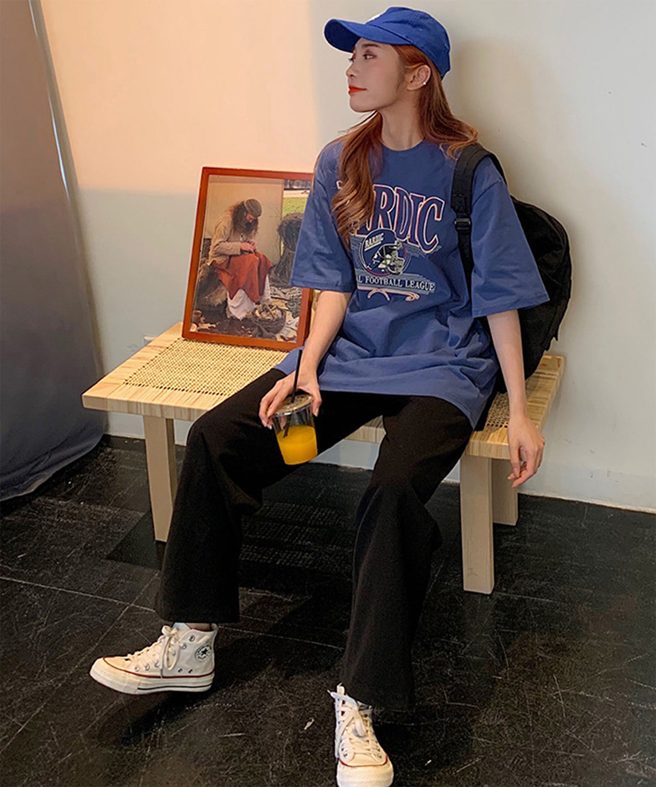 DEVICE select アメリカン ヴィンテージ ストリート ハーフTシャツ メンズ レディース