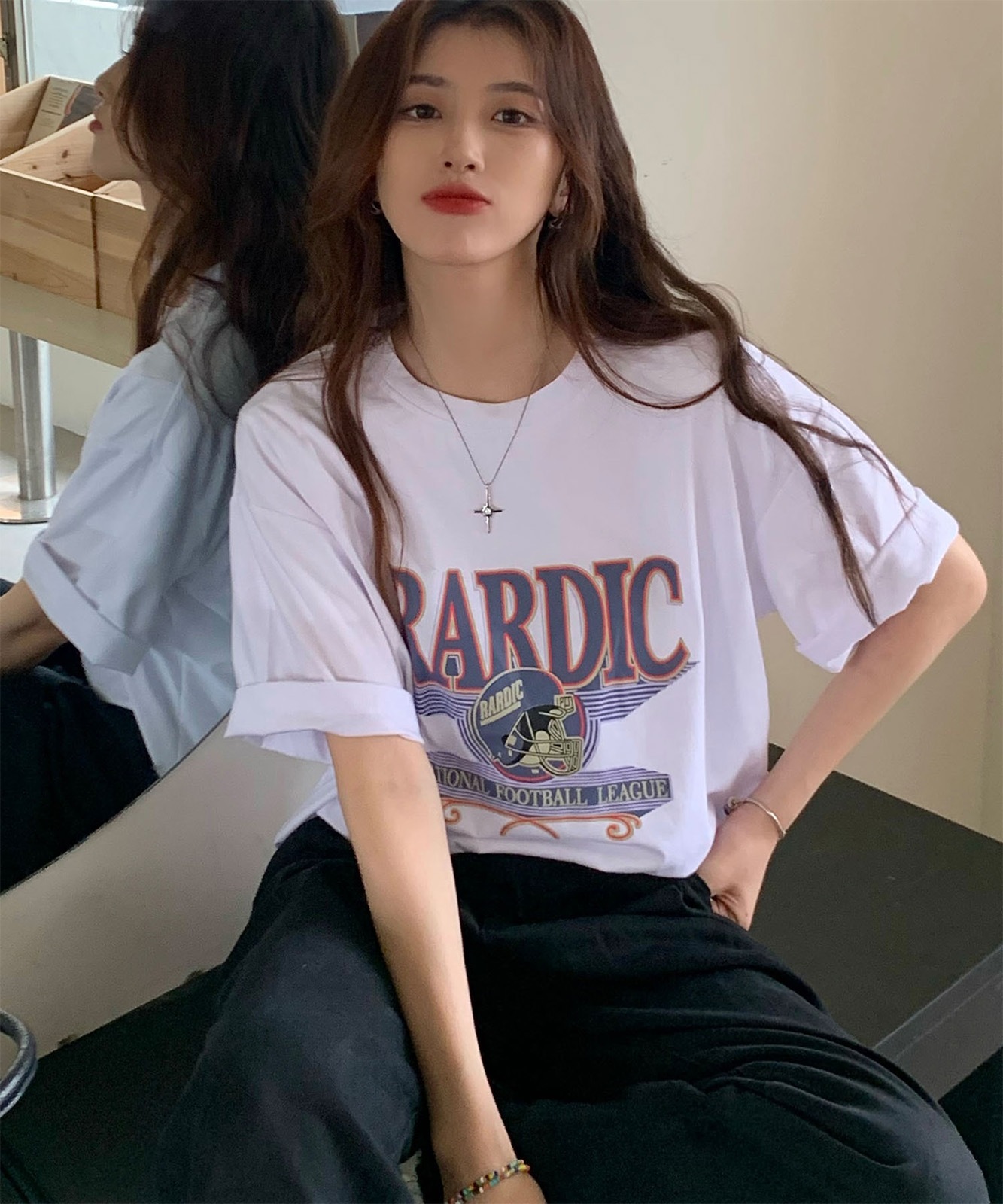 DEVICE select アメリカン ヴィンテージ ストリート ハーフTシャツ メンズ レディース