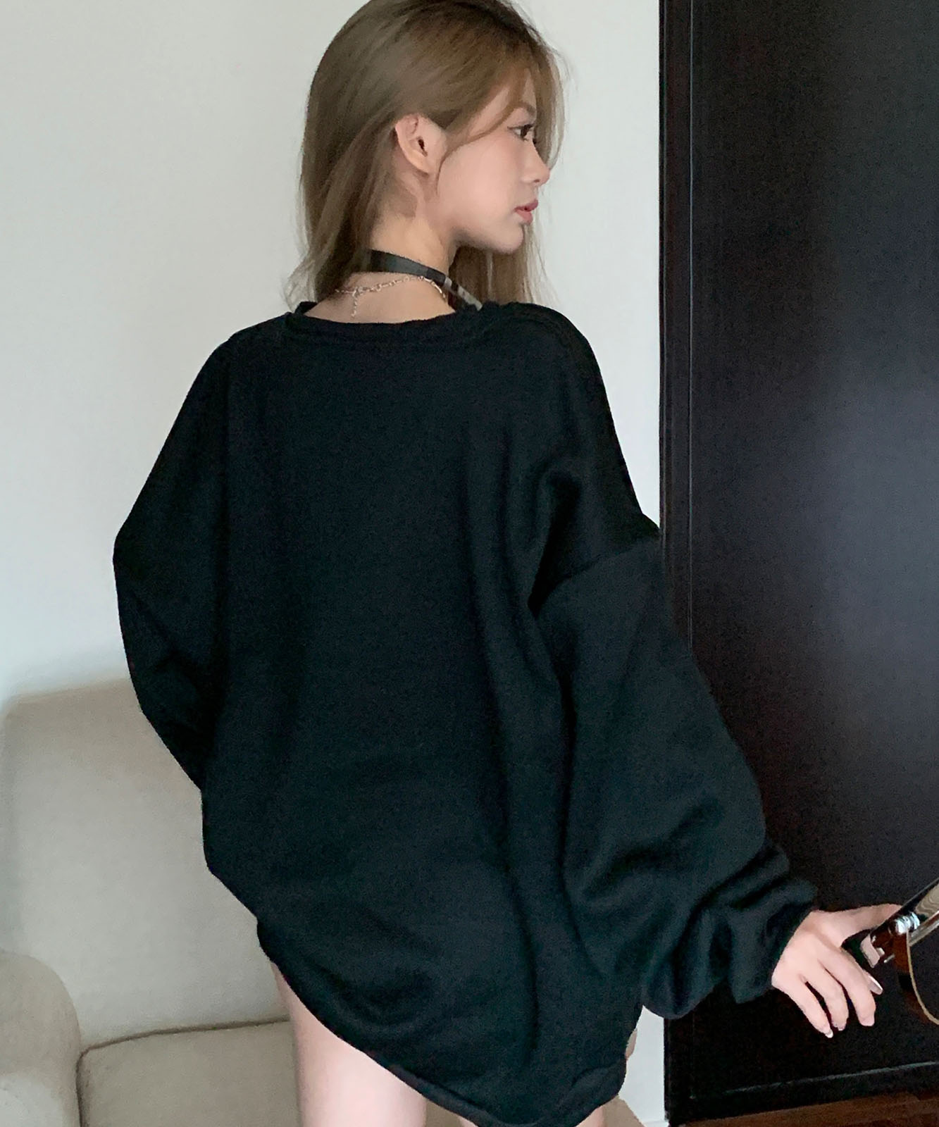 DEVICE select オーバーサイズ アメリカンヴィンテージストリート スウェット トレーナー メンズ レディース 秋服 冬服