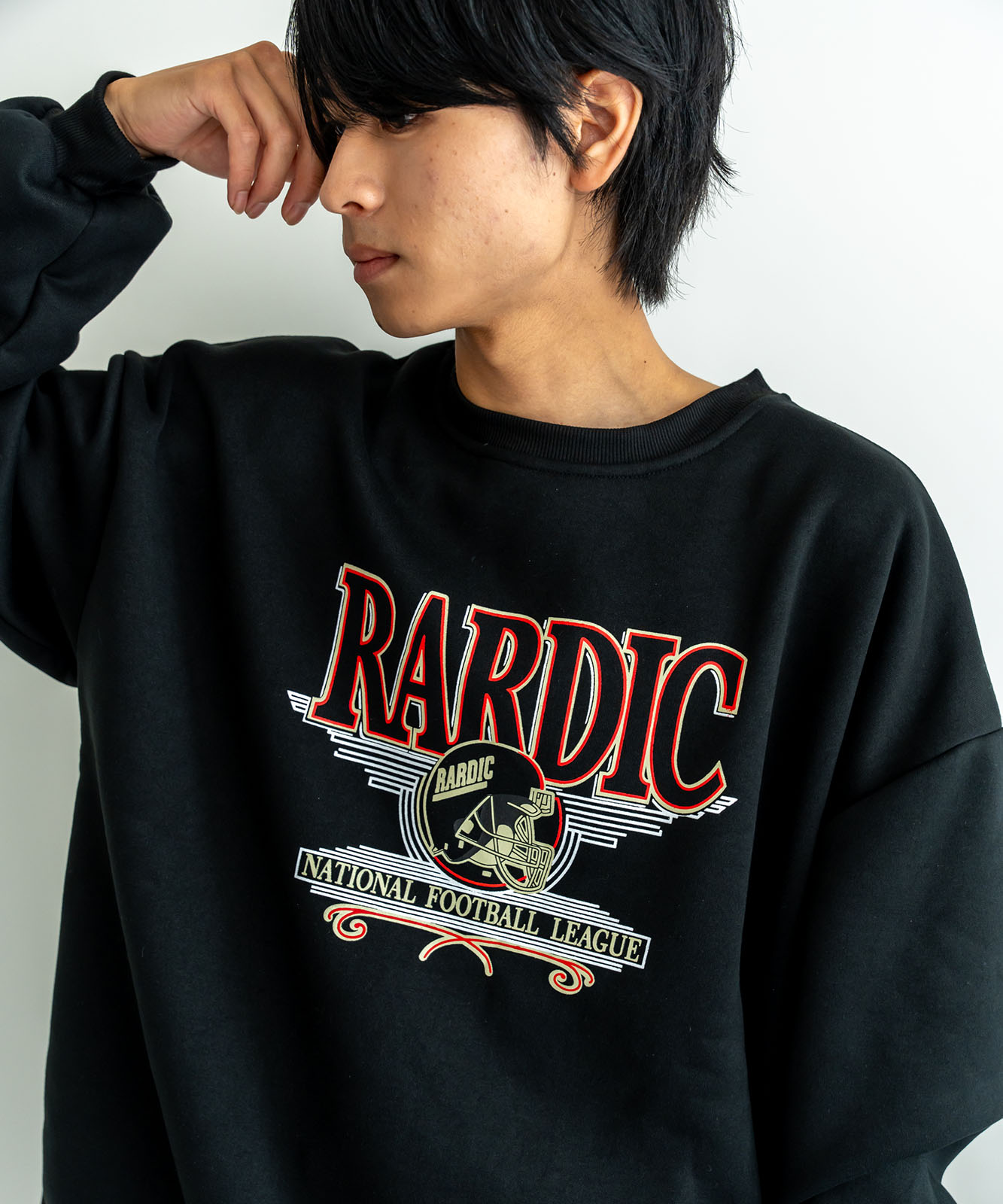 DEVICE select オーバーサイズ アメリカンヴィンテージストリート スウェット トレーナー メンズ レディース 秋服 冬服