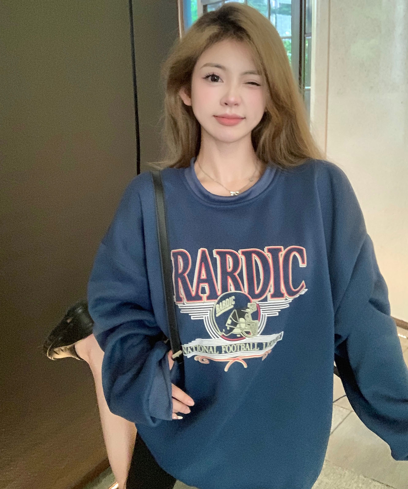 アンドゥムルメステール　ダメージオーバーサイズ スウェット　トレーナー 1.jpg
