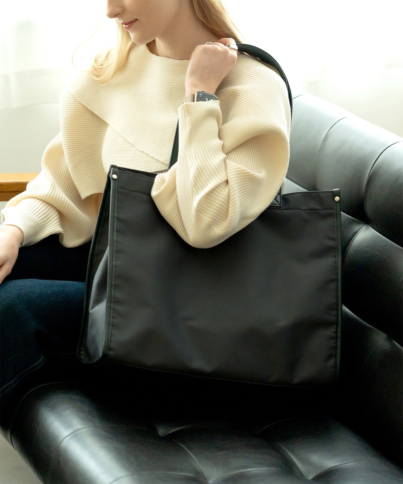 Rename BOX ナイロン トートバッグ ボックストート メンズ レディース