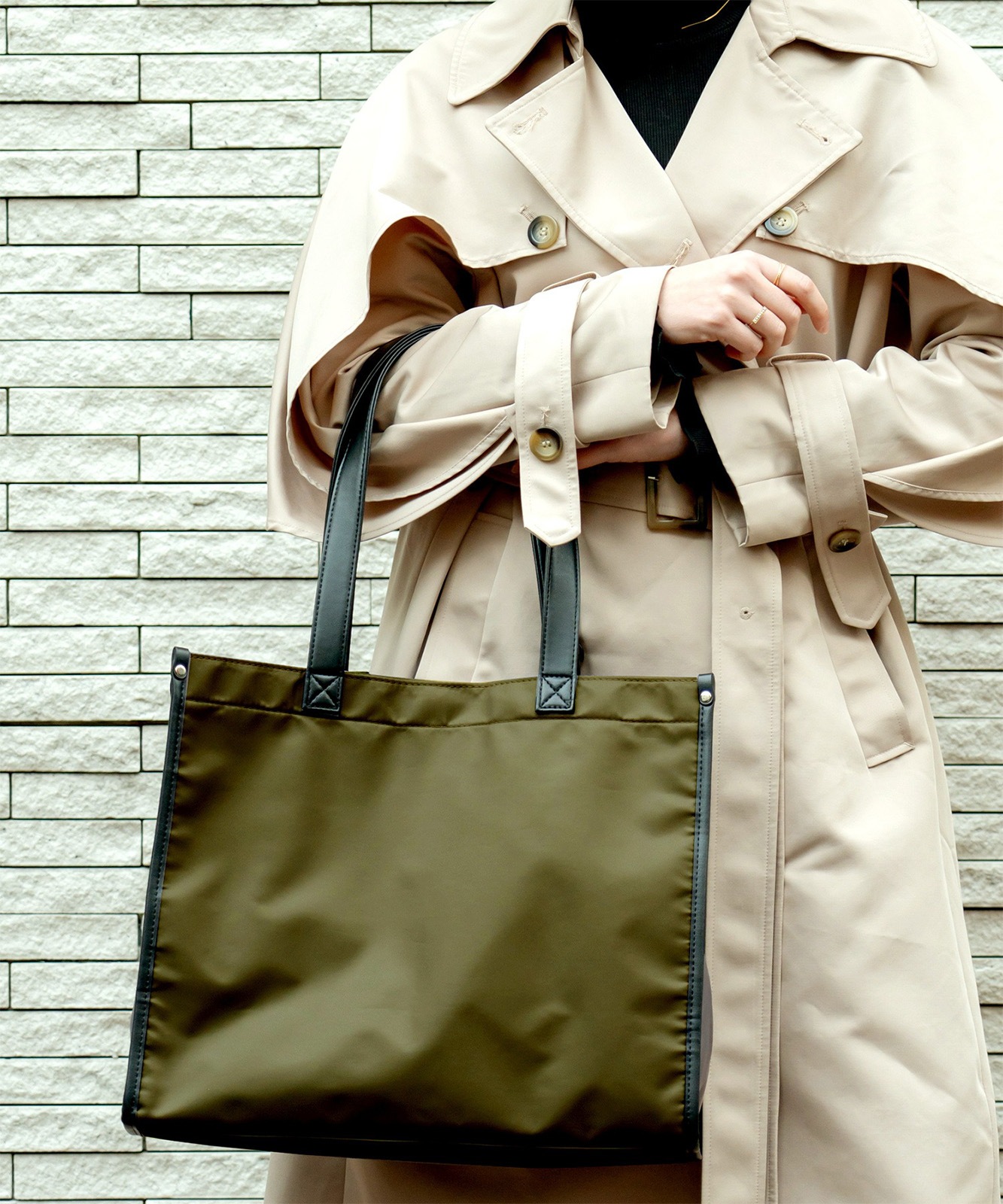 Rename BOX ナイロン トートバッグ ボックストート メンズ レディース